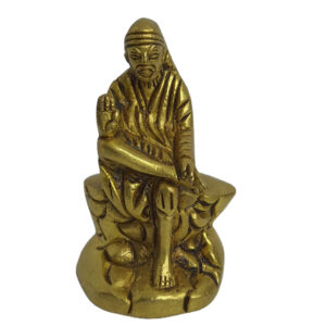 Brass Antique Sai Baba Idol